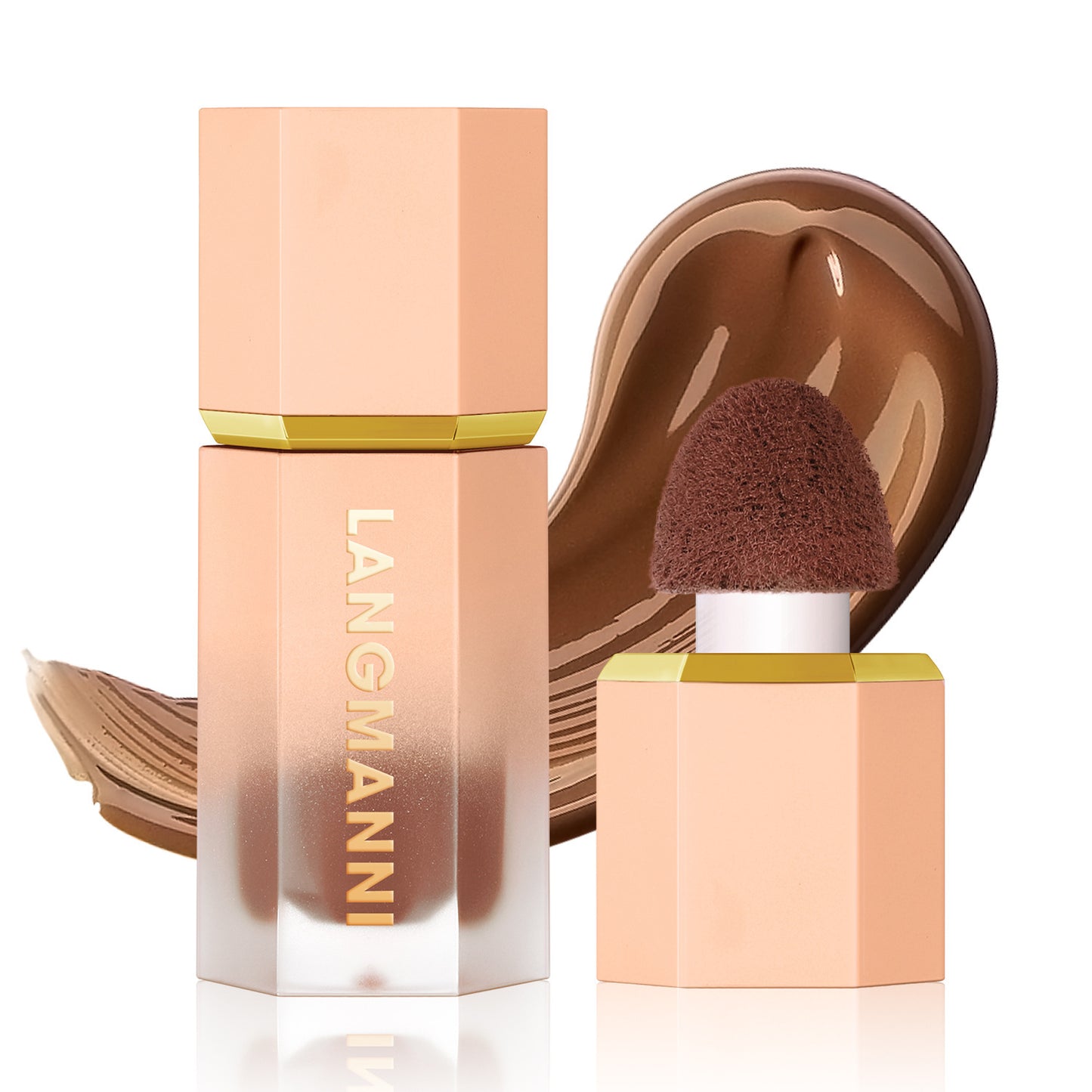 Cross-border Langmanni Three-color Liquid Repair Face