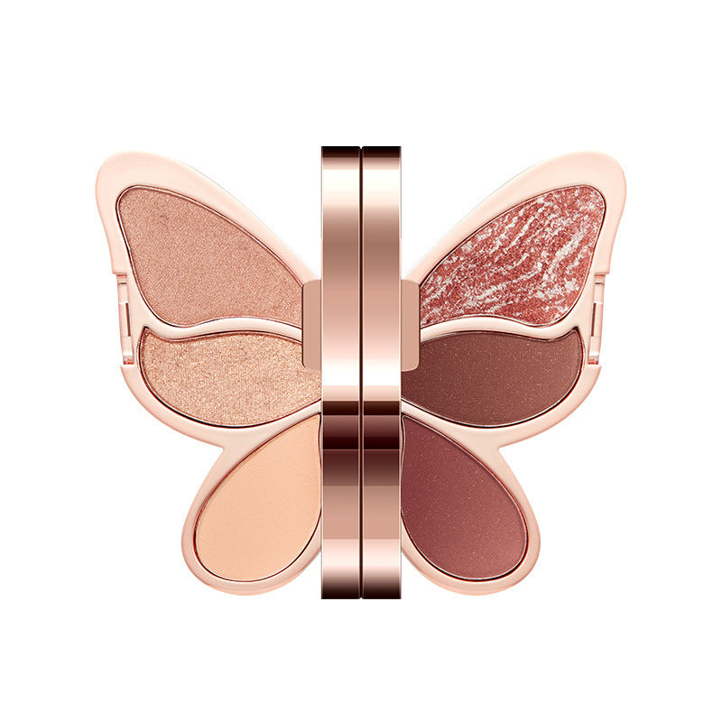Butterfly Eye Shadow,Glitter Matte Makeup Plate