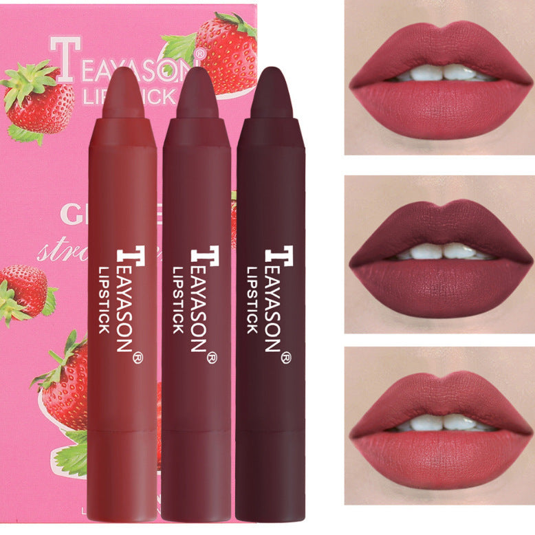 3 Packs Of Matte Lipstick