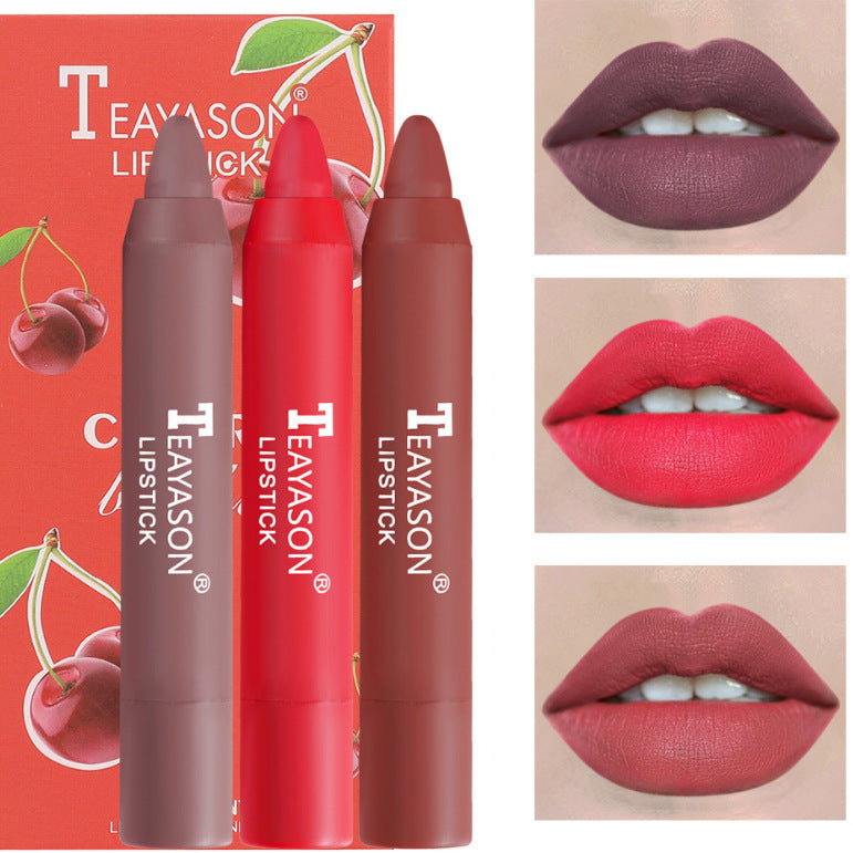 3 Packs Of Matte Lipstick