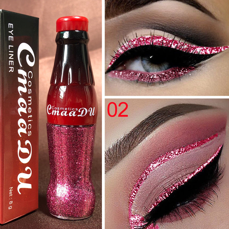CmaaDu Glitter Liquid Eyeliner