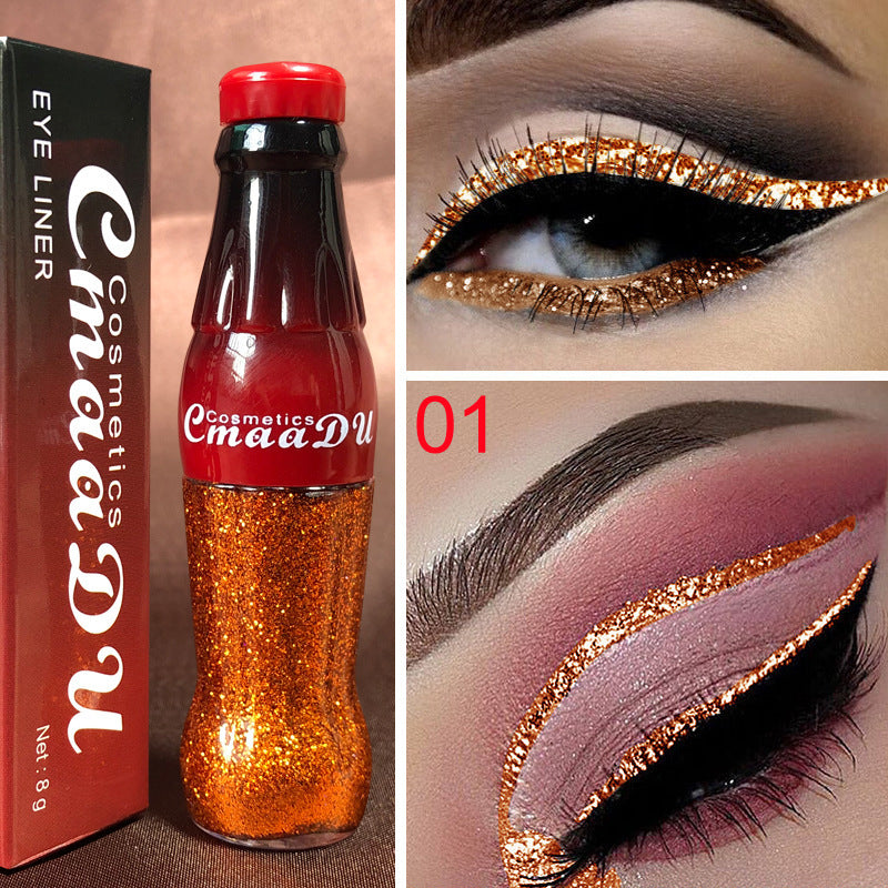 CmaaDu Glitter Liquid Eyeliner