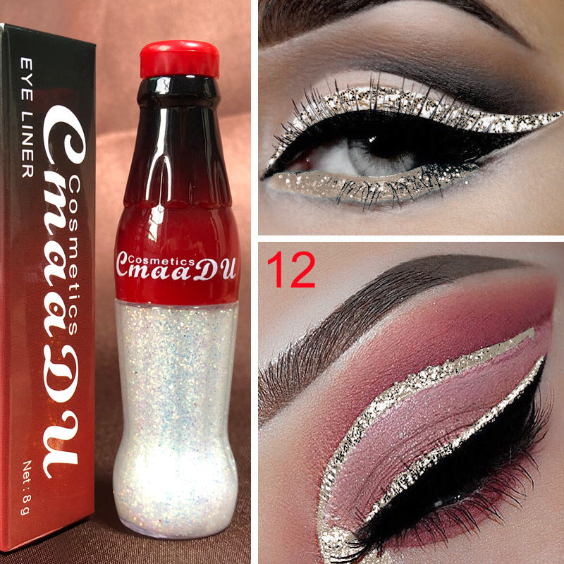 CmaaDu Glitter Liquid Eyeliner