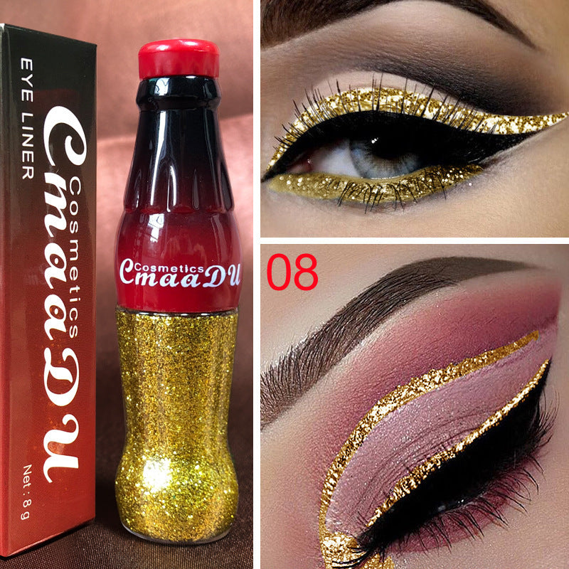 CmaaDu Glitter Liquid Eyeliner