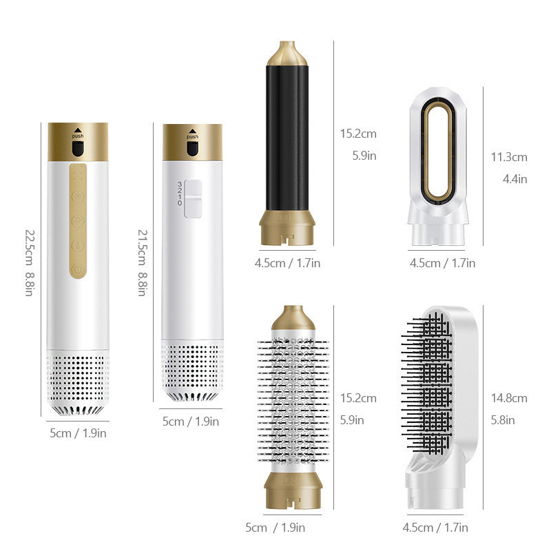 Electric Multifunctional For Curling ,Straightening Hairstyle & Fluffy Shape Blowing Combs