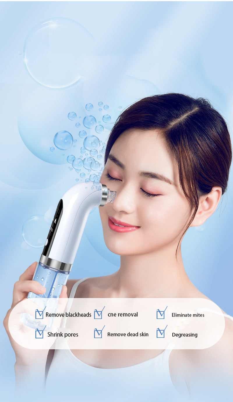 Pore Vacuum Cleaner Upgraded Blackhead Vacuum Rechargeable Face Vacuum Comedone Extractor Tool For Blackhead