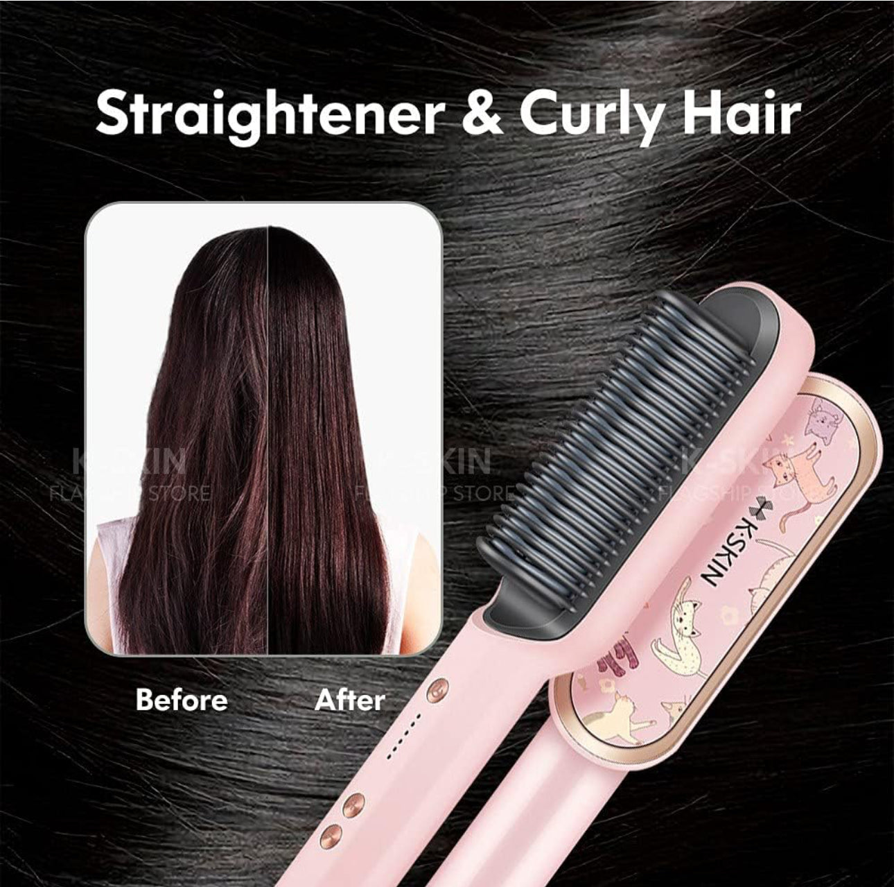 Convenient Universal Alloy Electric Comb Splint