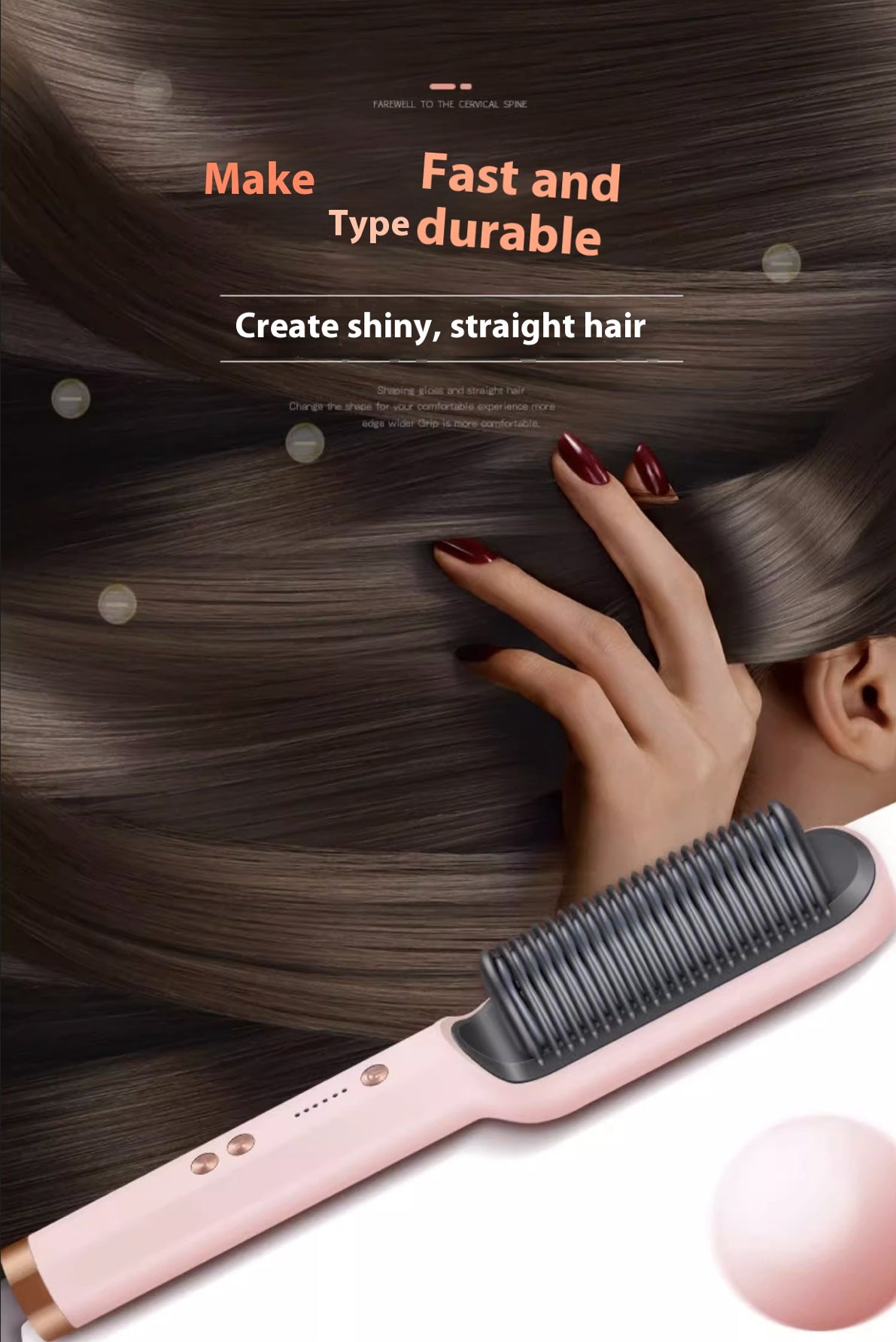 Convenient Universal Alloy Electric Comb Splint