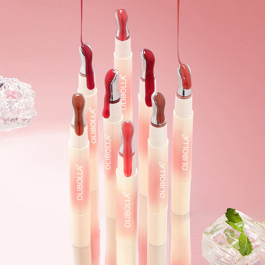 Water Light Lip Lacquer Easy To Color Long-lasting Moisturizing