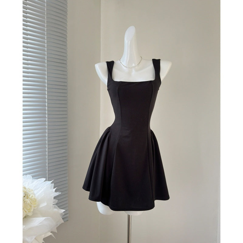 Niche Summer High-waist Design Aesthetic Dress