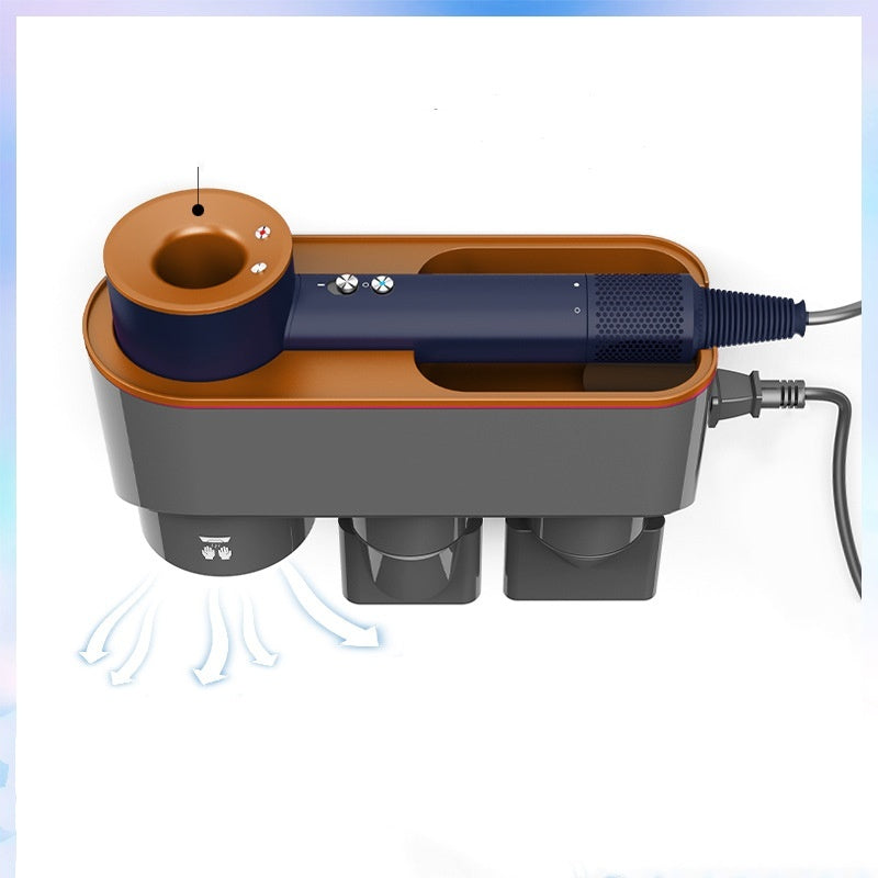 Hair Dryer Bracket Storage Rack Punch-free Storage Rack
