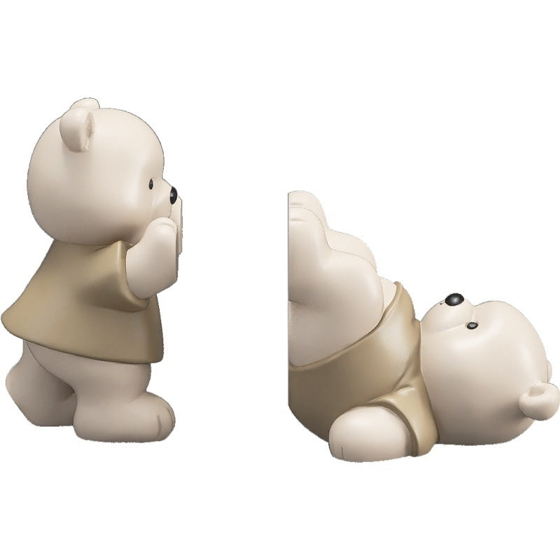 Modern Home Creative Cartoon Bookend Ornaments