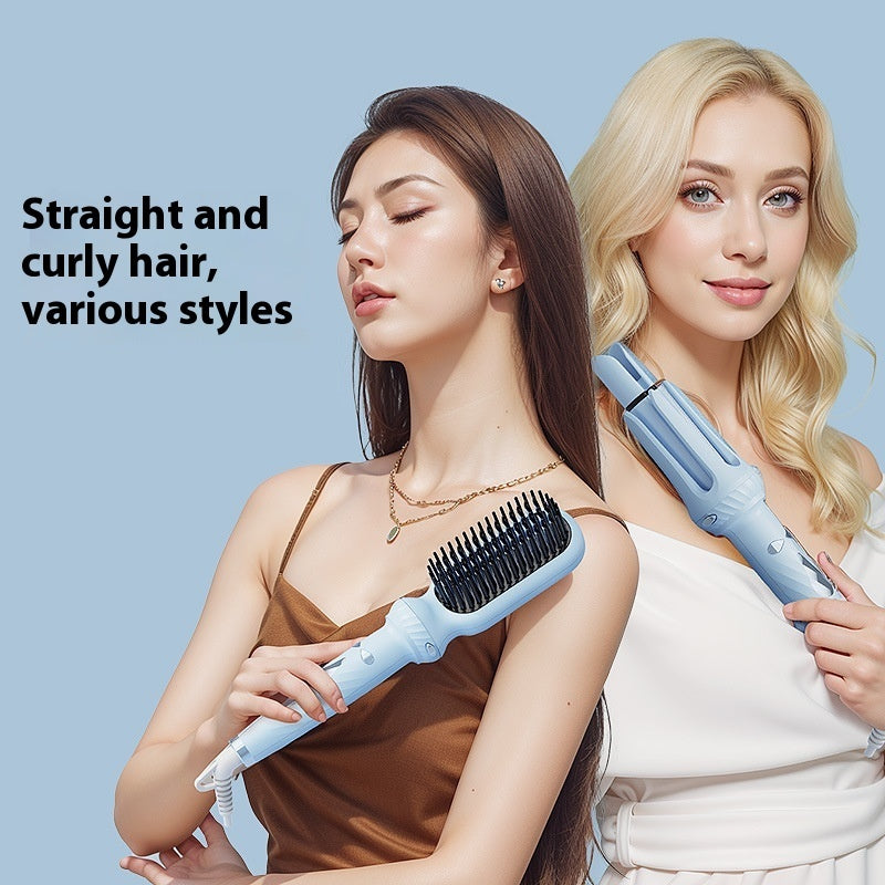 32ᴍᴍ ᴛʜʀᴇᴇ-ɪɴ-ᴏɴᴇ ꜰᴏʀ ᴄᴜʀʟɪɴɢ ᴏʀ ꜱᴛʀᴀɪɢʜᴛᴇɴɪɴɢ ᴀᴜᴛᴏᴍᴀᴛɪᴄ ʜᴀɪʀ ᴄᴜʀʟᴇʀ