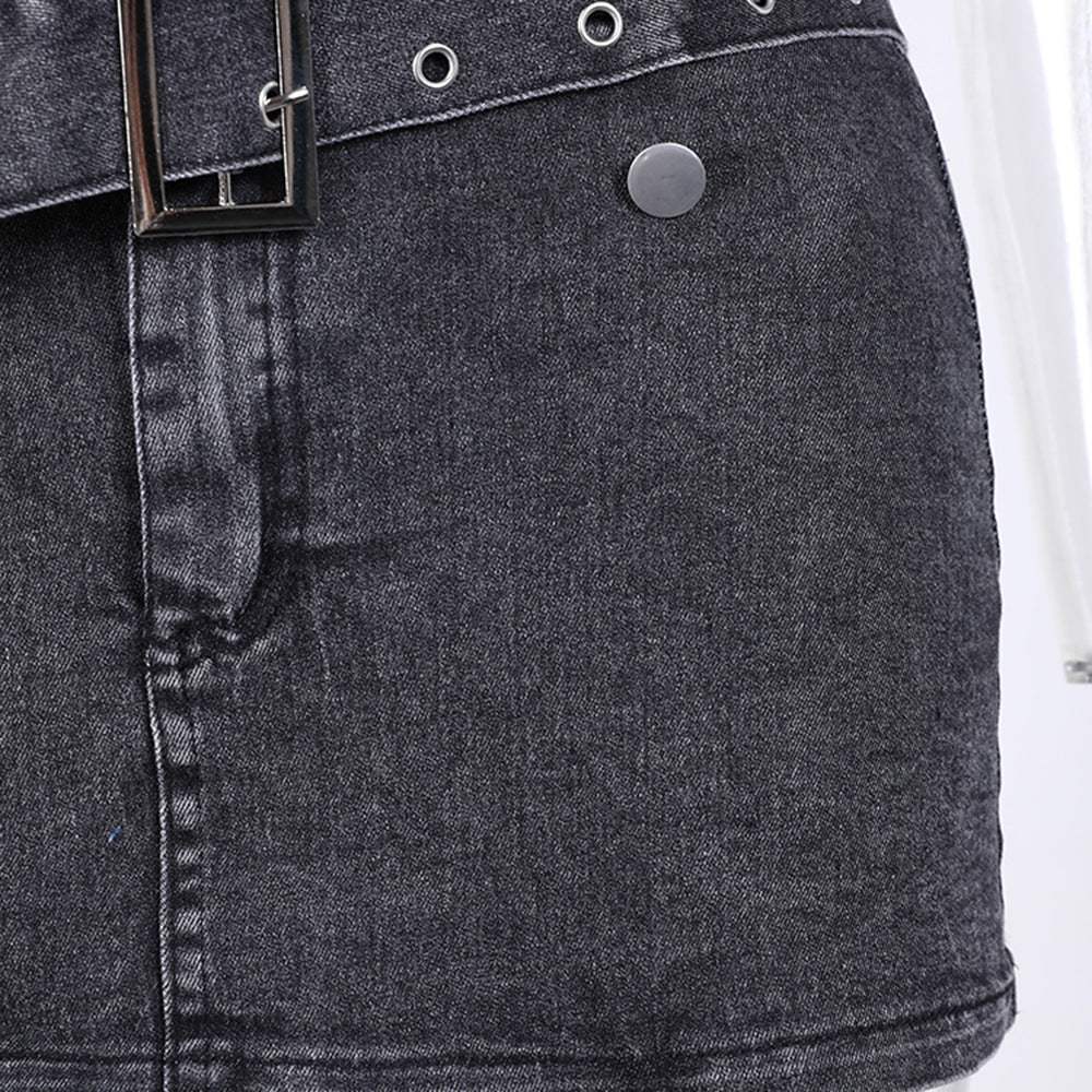 Design Vest Skirt Outfit Backless