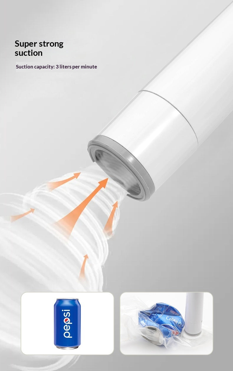 Mini Vacuum Food Saver Sealer Household Small Automatic Air-pumping Device