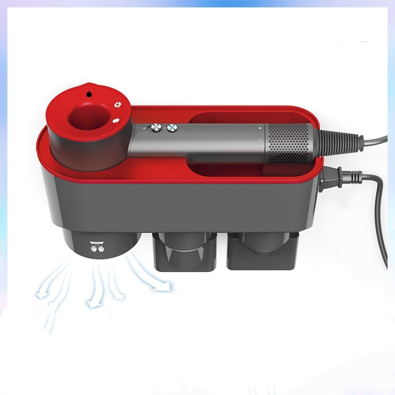 Hair Dryer Bracket Storage Rack Punch-free Storage Rack