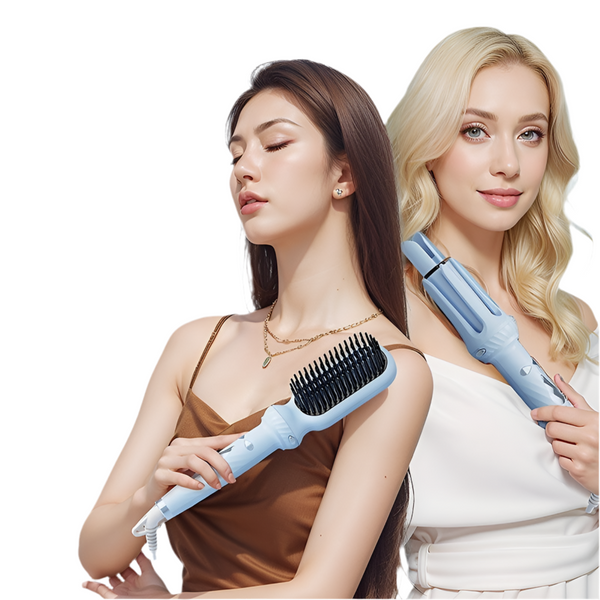 32ᴍᴍ ᴛʜʀᴇᴇ-ɪɴ-ᴏɴᴇ ꜰᴏʀ ᴄᴜʀʟɪɴɢ ᴏʀ ꜱᴛʀᴀɪɢʜᴛᴇɴɪɴɢ ᴀᴜᴛᴏᴍᴀᴛɪᴄ ʜᴀɪʀ ᴄᴜʀʟᴇʀ