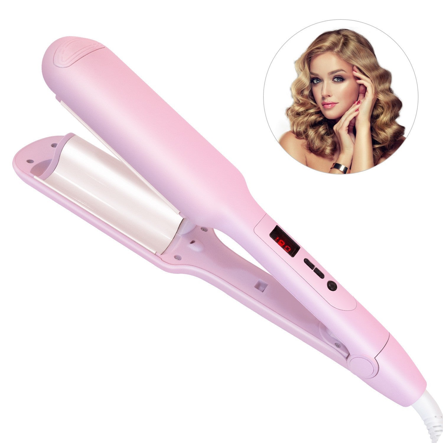 Ceramic Liquid Crystal Curling Iron