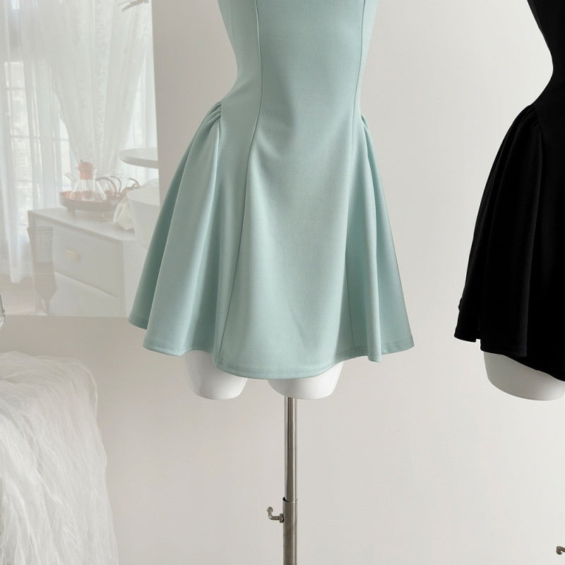 Niche Summer High-waist Design Aesthetic Dress