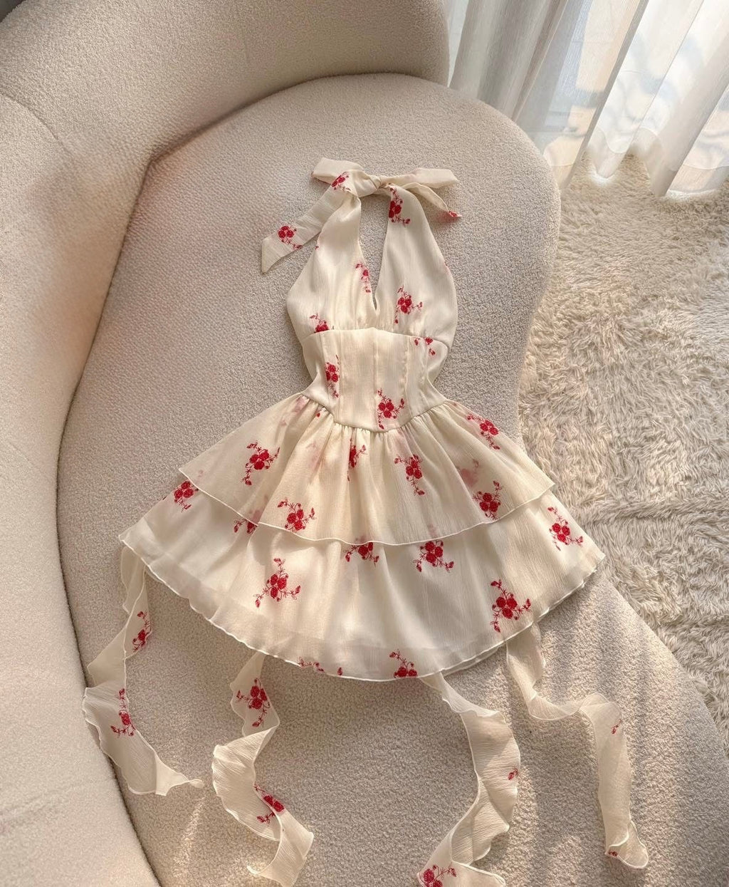 Women's Pure Desire Style Halter Neck Dress