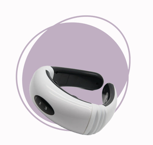 Electric neck massager with far infrared thermal pain relief tool for health care, for health care intelligent neck and back massager
