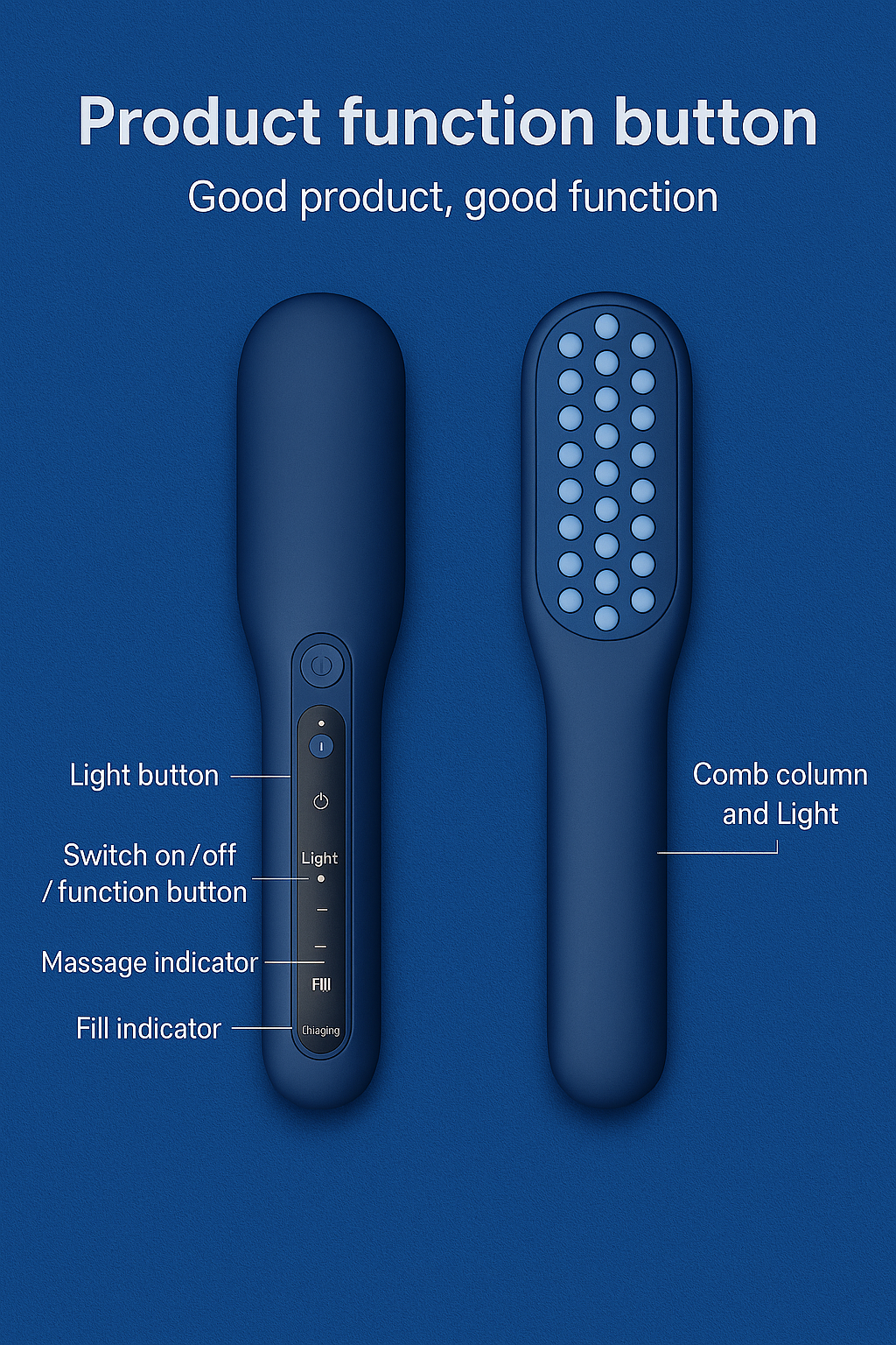 ʜᴀɪʀ ɢʀᴏᴡᴛʜ ʜᴇᴀᴅ ᴍᴀꜱꜱᴀɢᴇʀ ʟɪɢʜᴛ ᴄᴏᴍʙ