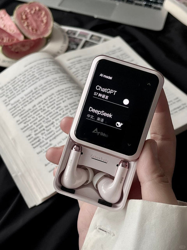 AI Bluetooth-compatible Earphone Noise Reduction