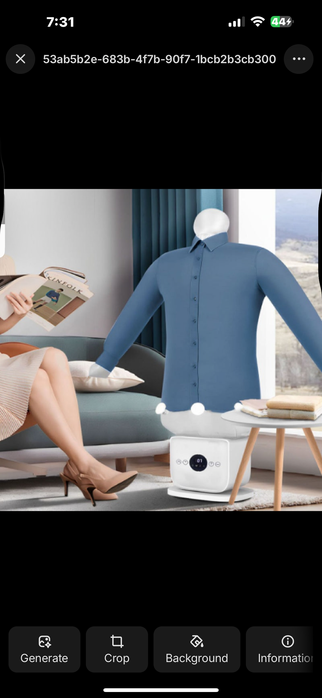 Automatic Portrait Inflatable Ironing Machine Drying All-in-one Machine