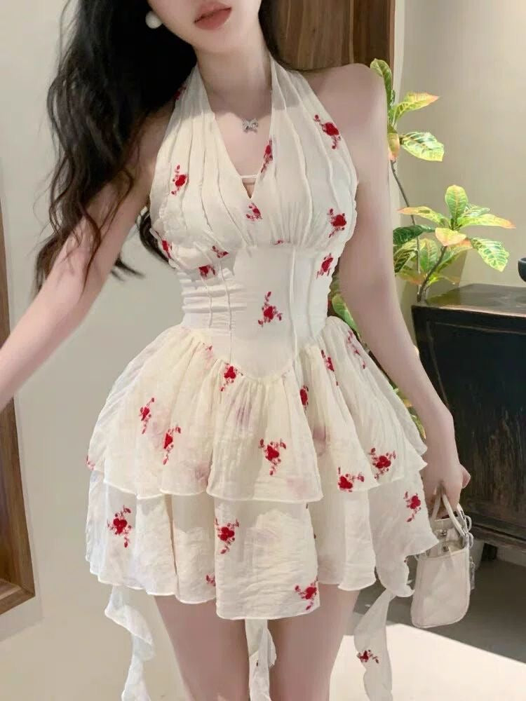 Women's Pure Desire Style Halter Neck Dress