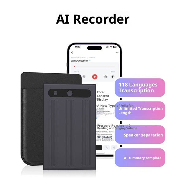 Recorder Pen Voice Recording Text Ultra-thin