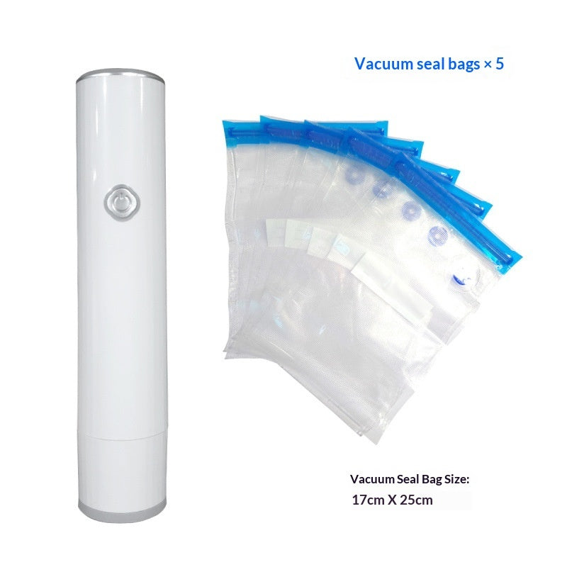 Mini Vacuum Food Saver Sealer Household Small Automatic Air-pumping Device
