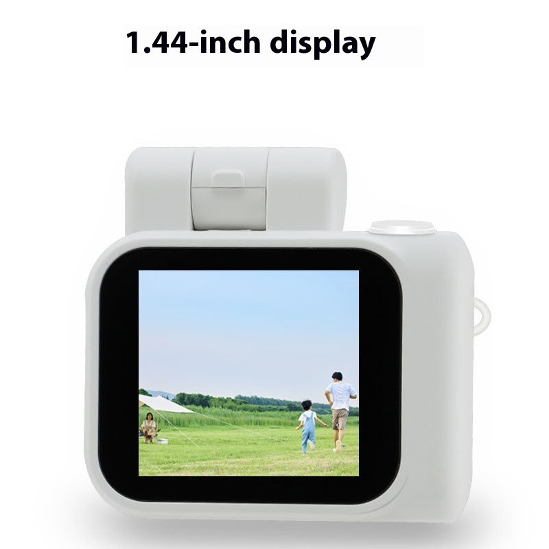 Retro Mini Children's Digital Camera Strap Flash Light