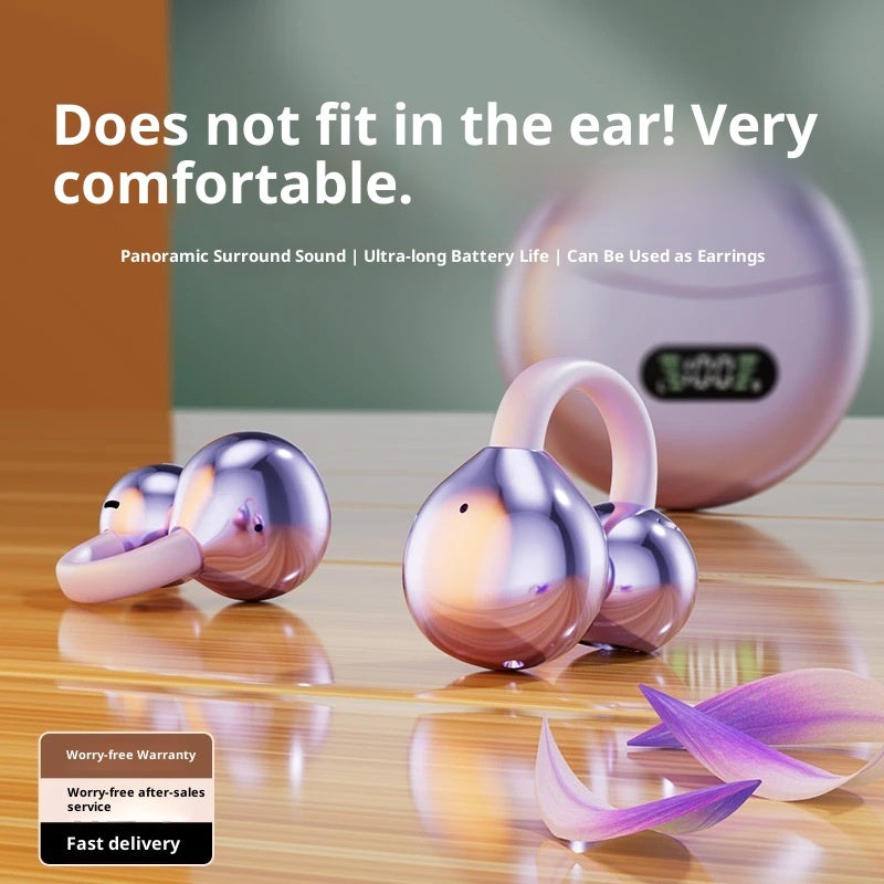 Berlin Sound Ear Clip Wireless Bluetooth Headphones