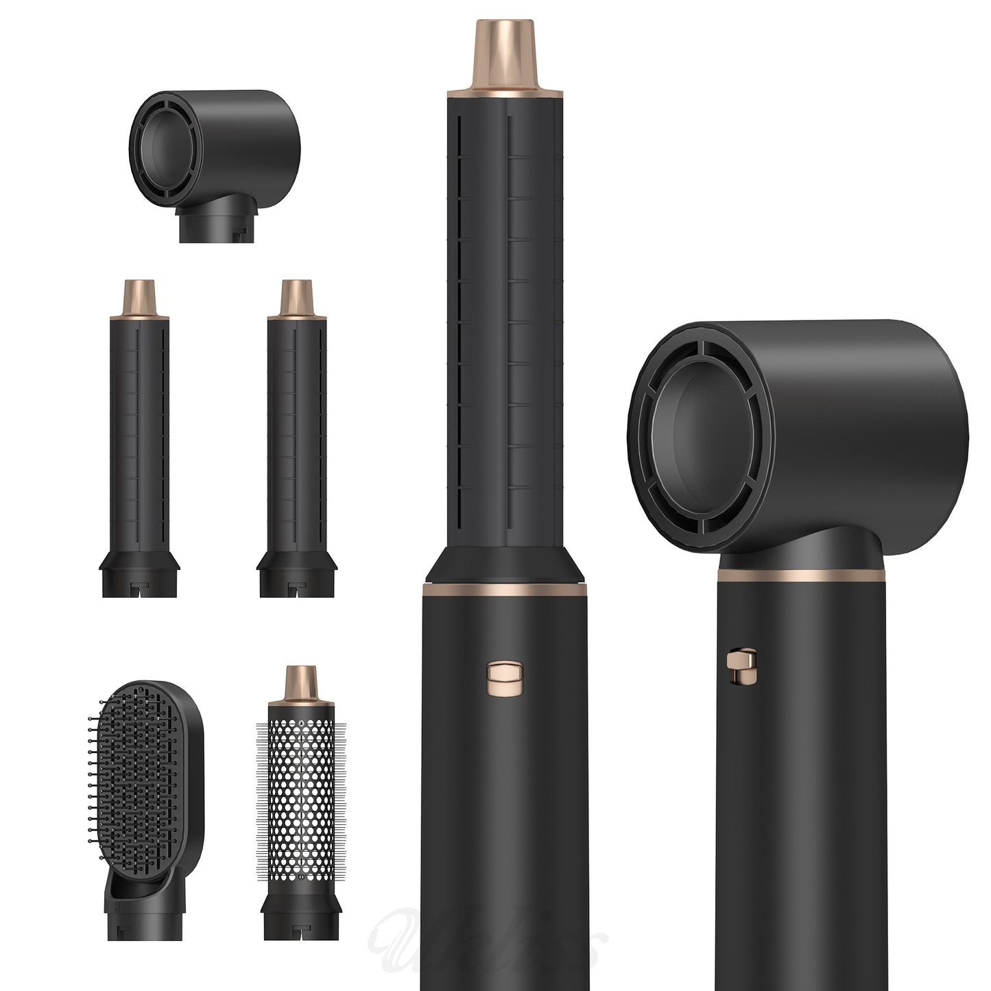 Multifunctional Five-in-one Noise Reduction Modeling Hair Curler