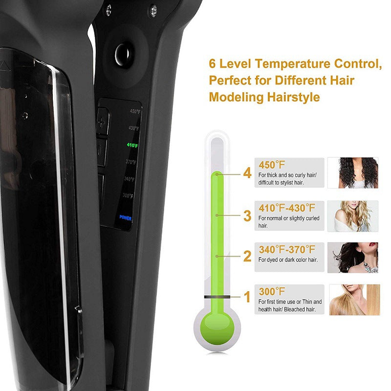 Steam Ceramic Hair Straightener